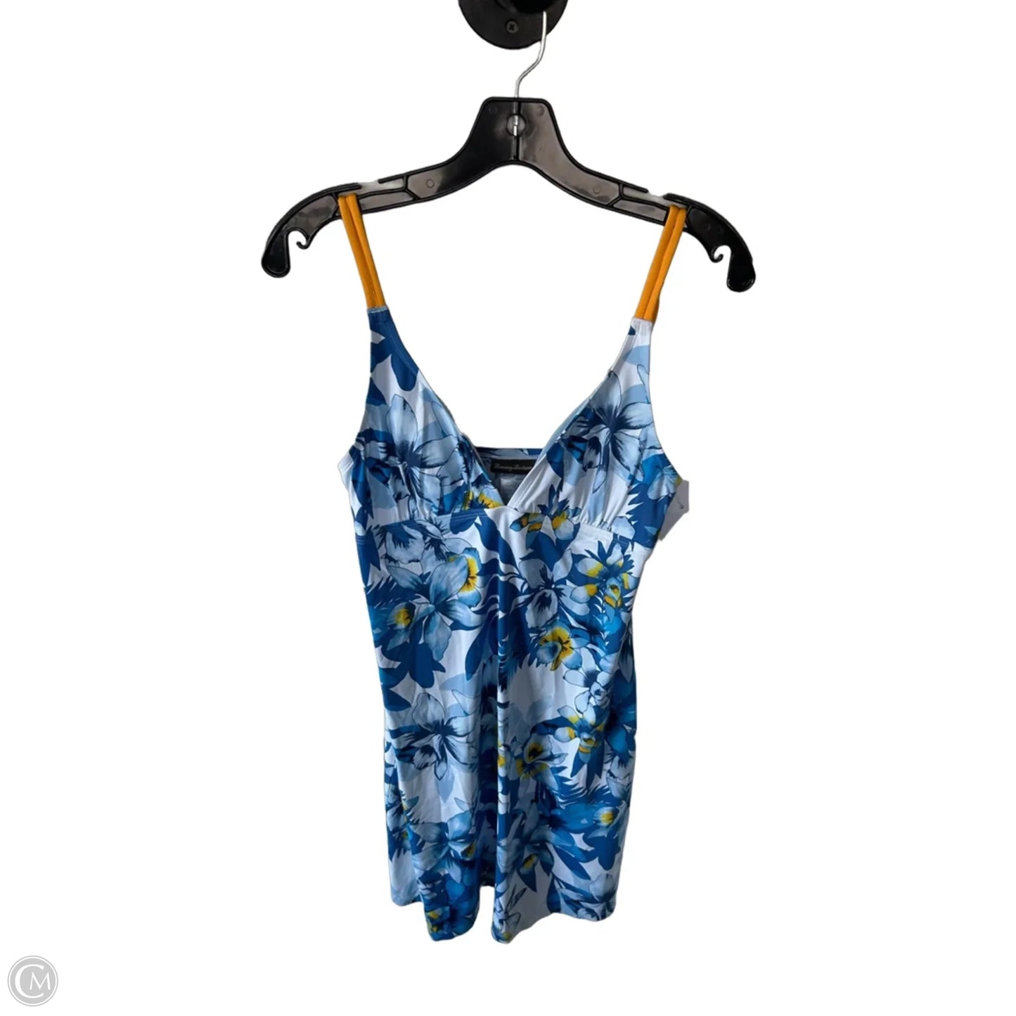 Athletic Dress By Tommy Bahama In Blue & White, Size: M