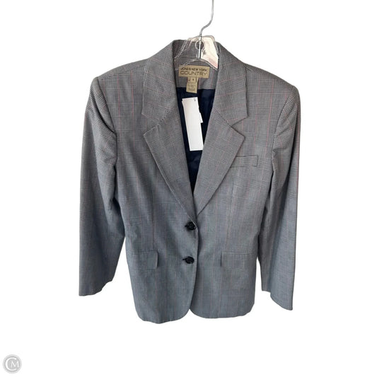 Blazer By Jones New York In Blue & White, Size: S