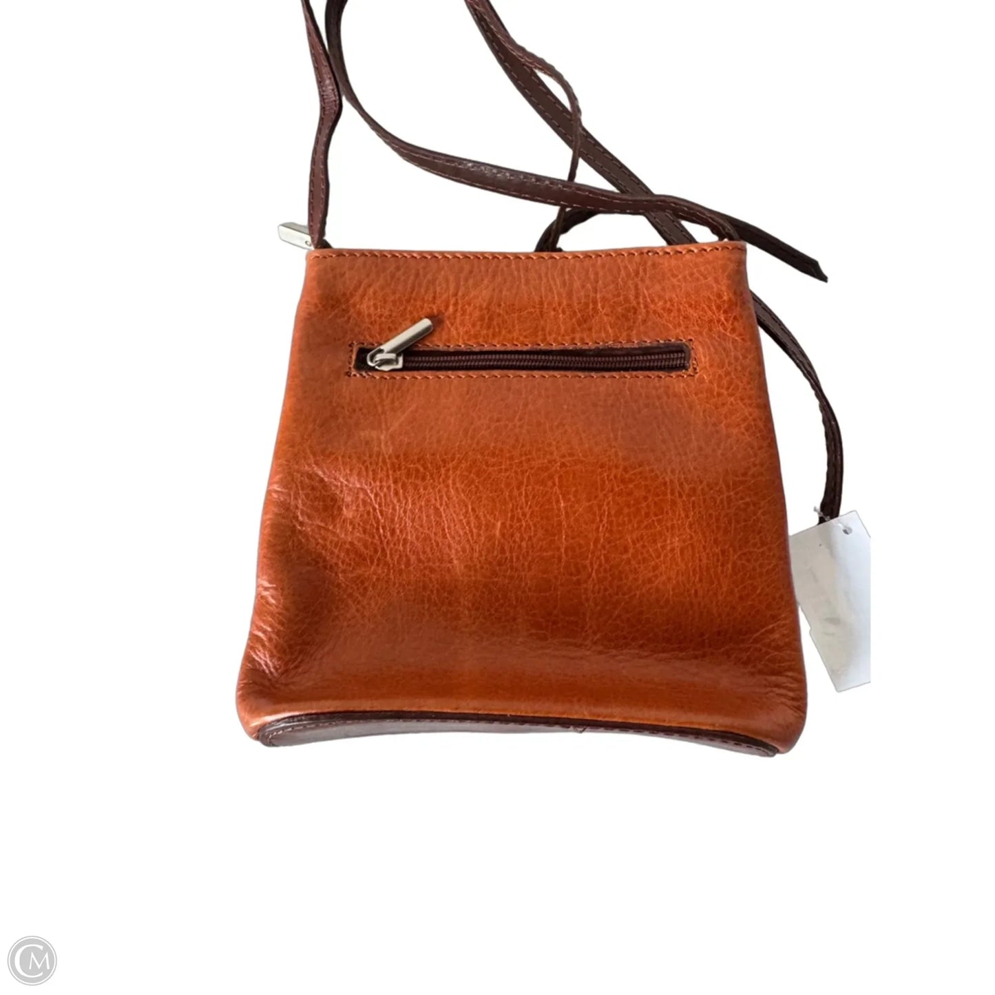 Crossbody Leather By Clothes Mentor, Size: Small