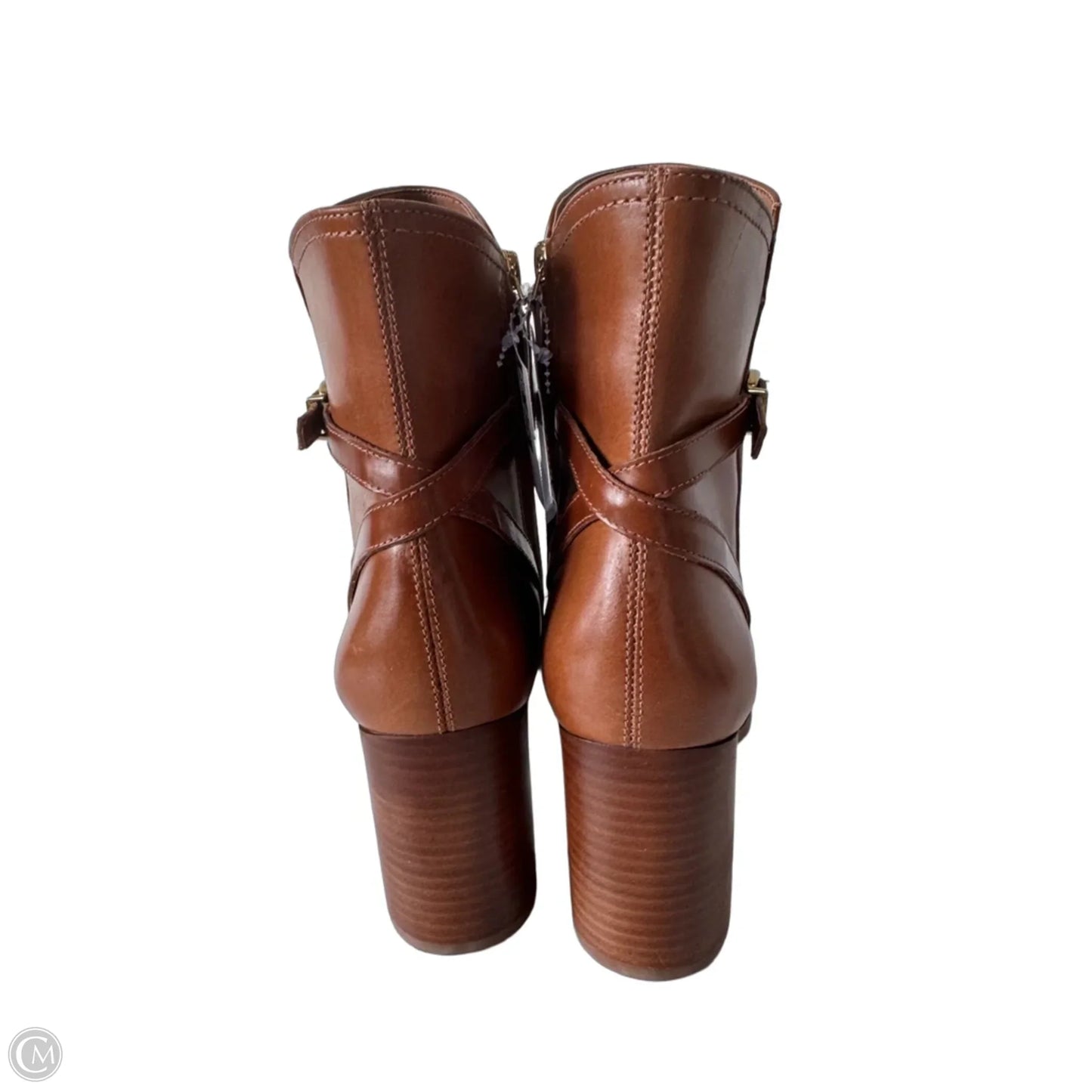 Boots Mid-calf Heels By Naturalizer In Brown, Size: 11