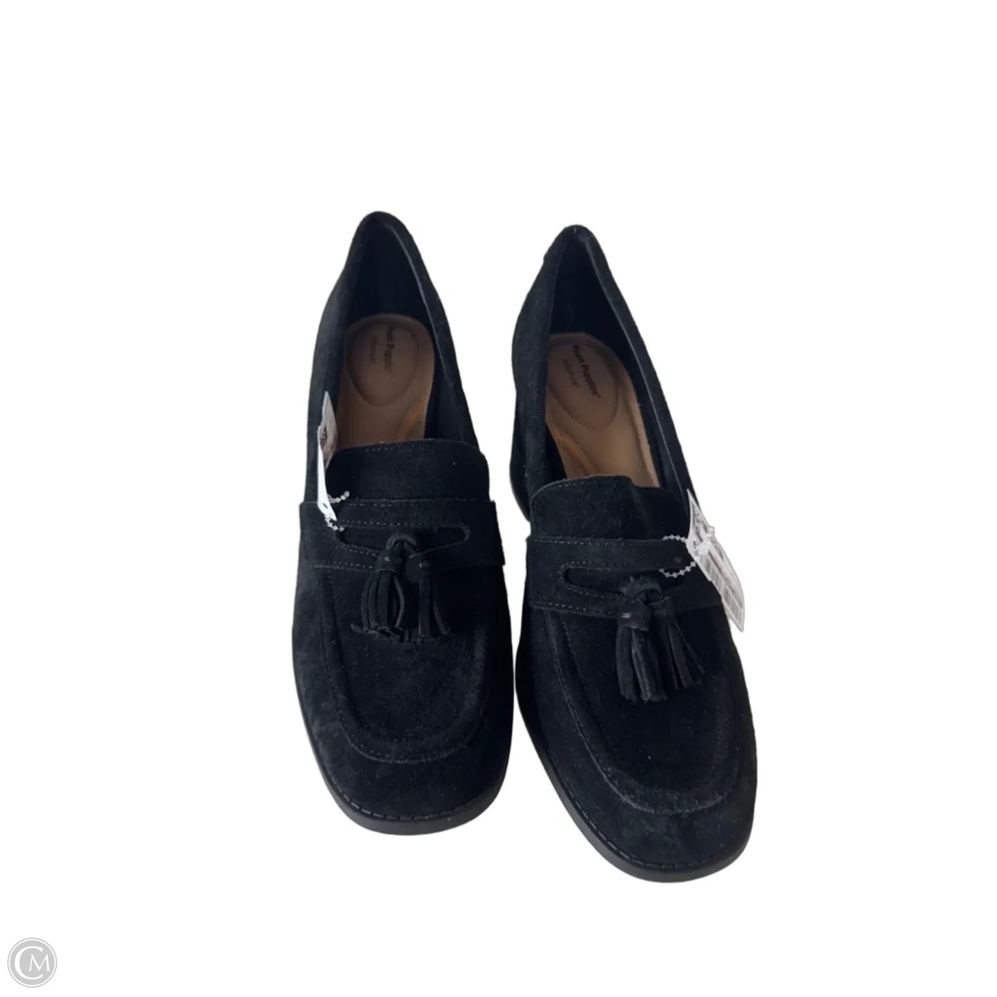 Shoes Heels Block By Hush Puppies In Black, Size: 11