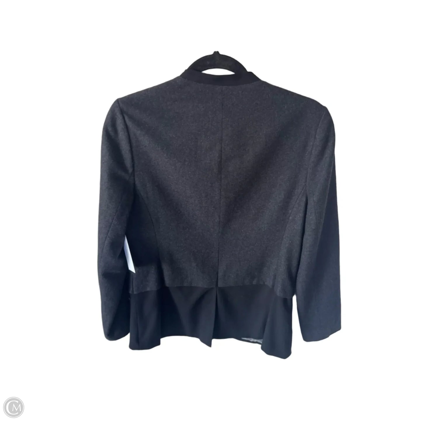 Blazer By Simply Vera In Black & Grey, Size: M