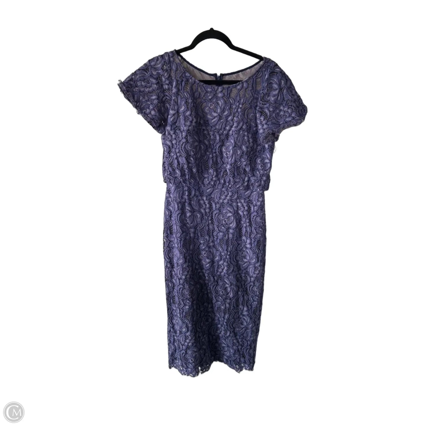 Dress Party Midi By Js Collections In Purple, Size: M