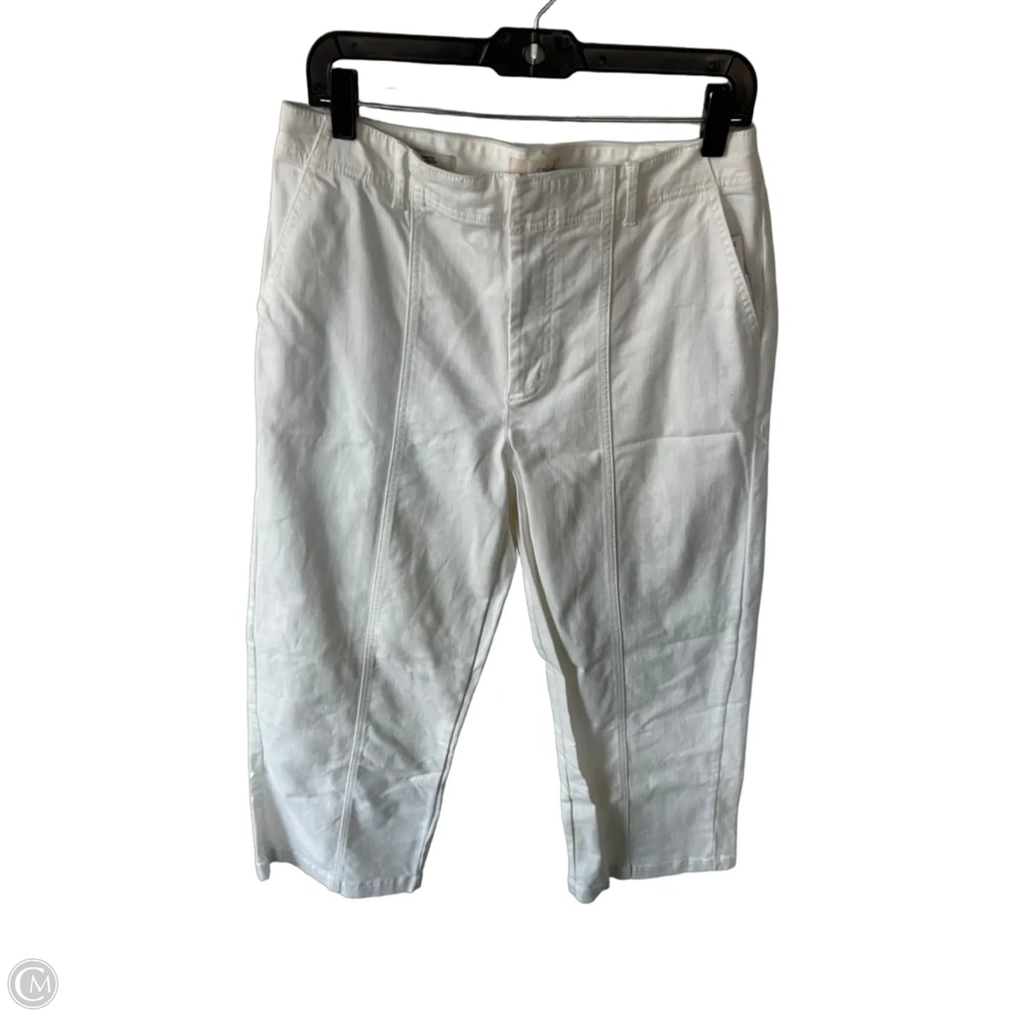 Jeans Straight By Universal Thread In White Denim, Size: 10