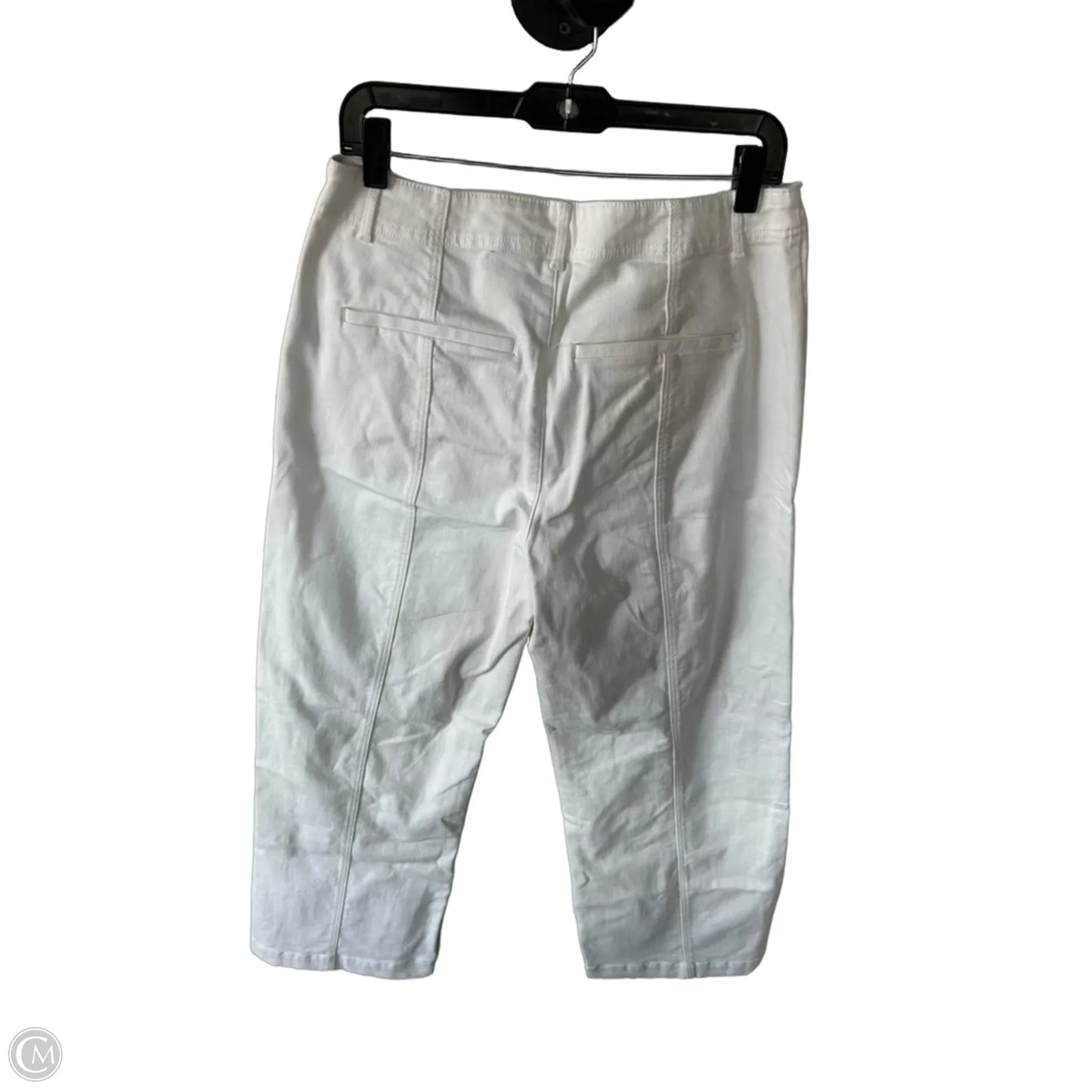 Jeans Straight By Universal Thread In White Denim, Size: 10
