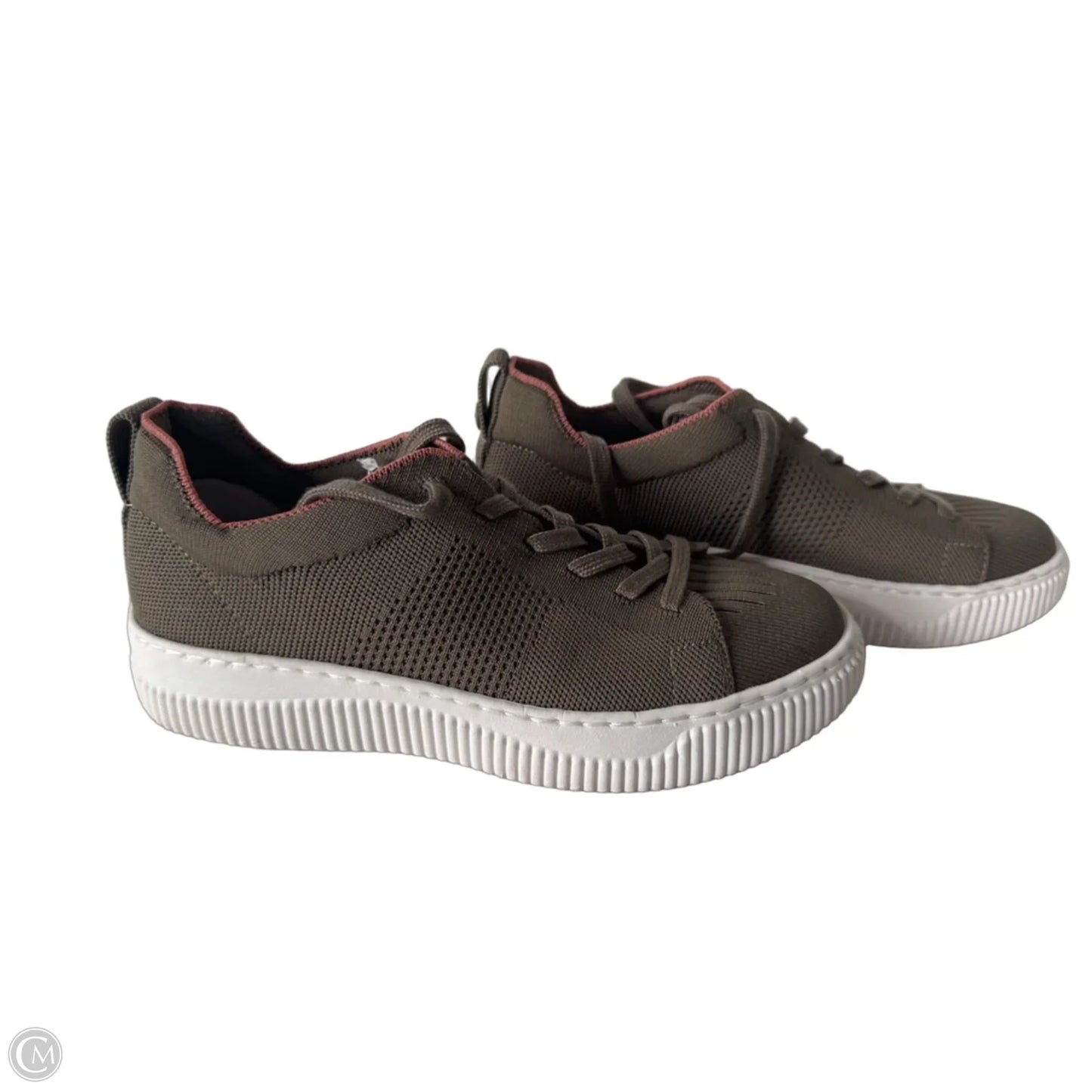 Shoes Sneakers By Sofft In Green, Size: 7