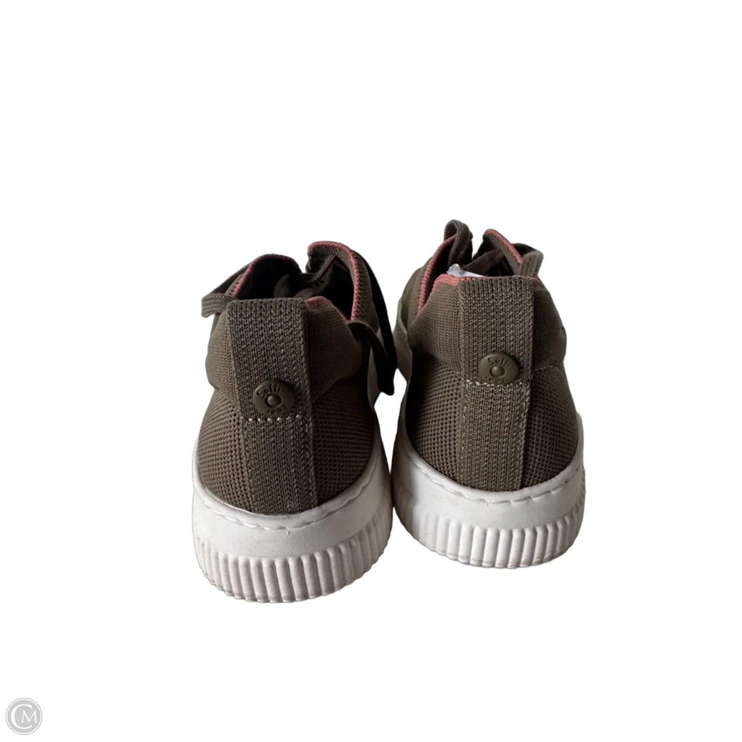 Shoes Sneakers By Sofft In Green, Size: 7