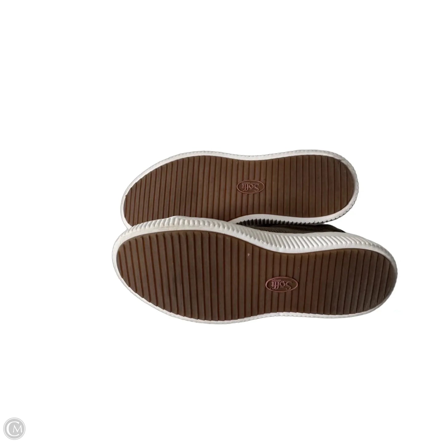 Shoes Sneakers By Sofft In Green, Size: 7