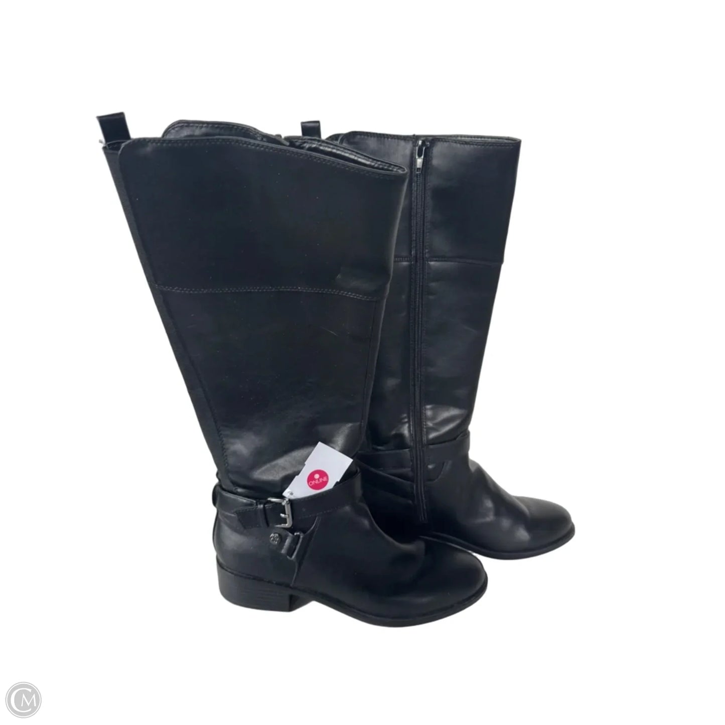 Boots Knee Flats By Bandolino In Black, Size: 7