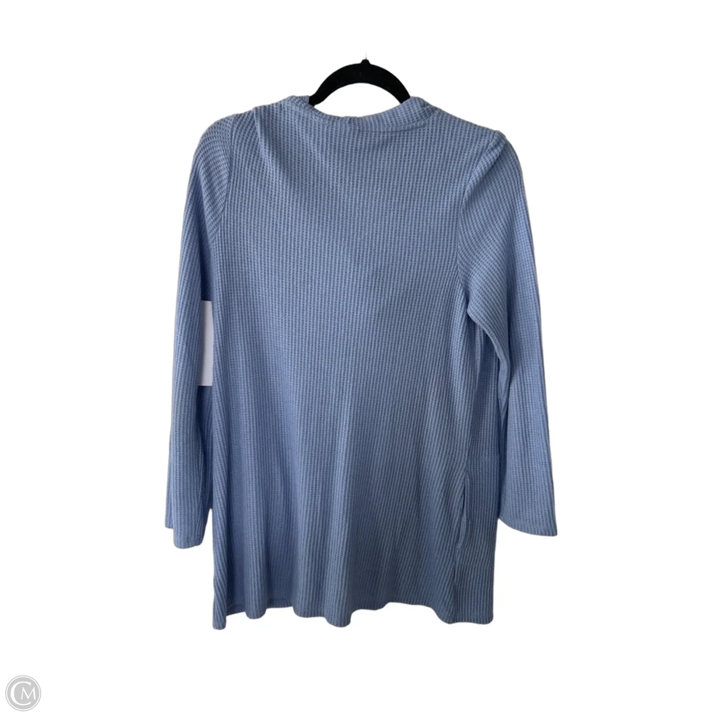 Top Long Sleeve By Chicos In Blue, Size: M