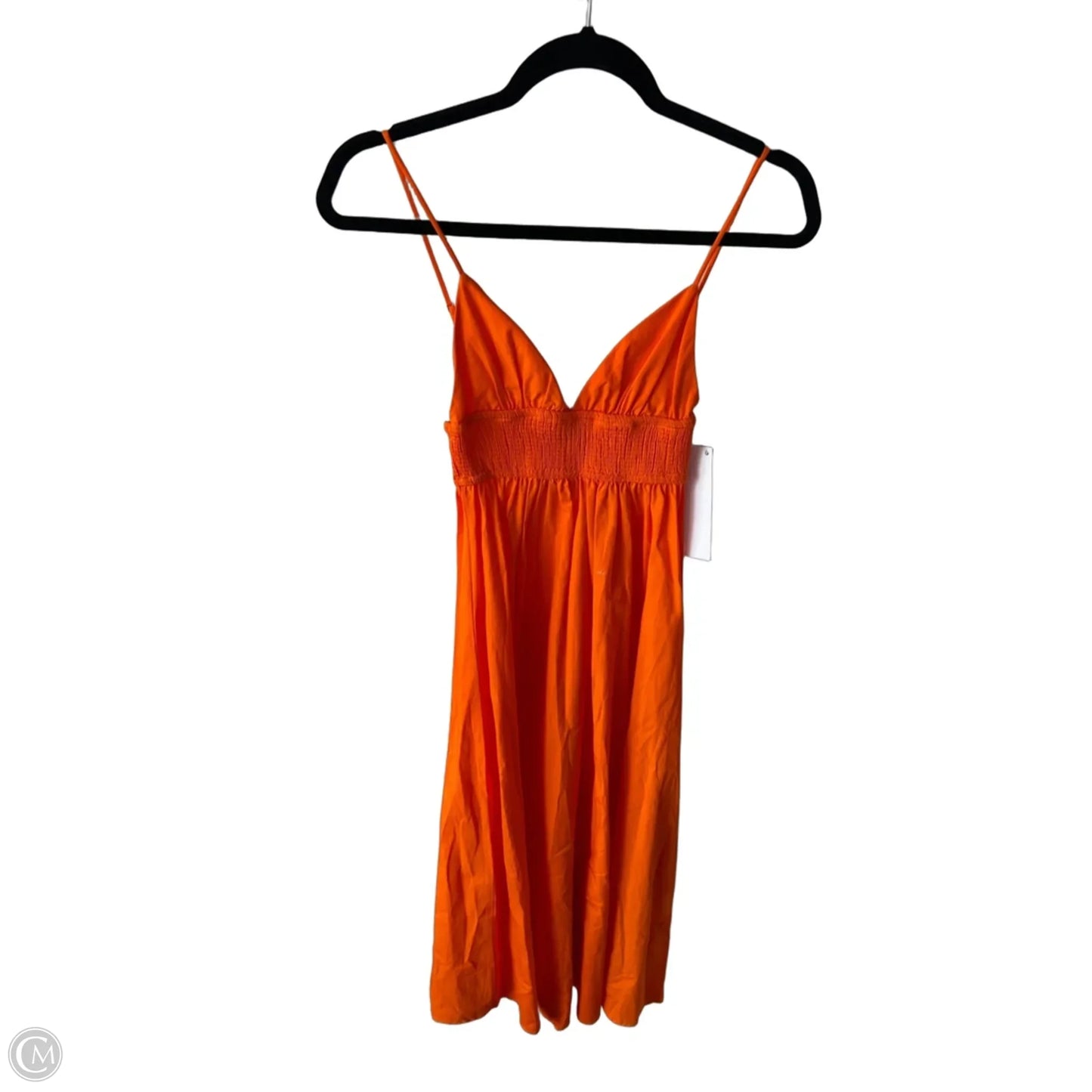 Dress Casual Maxi By Zara In Orange, Size: Xs