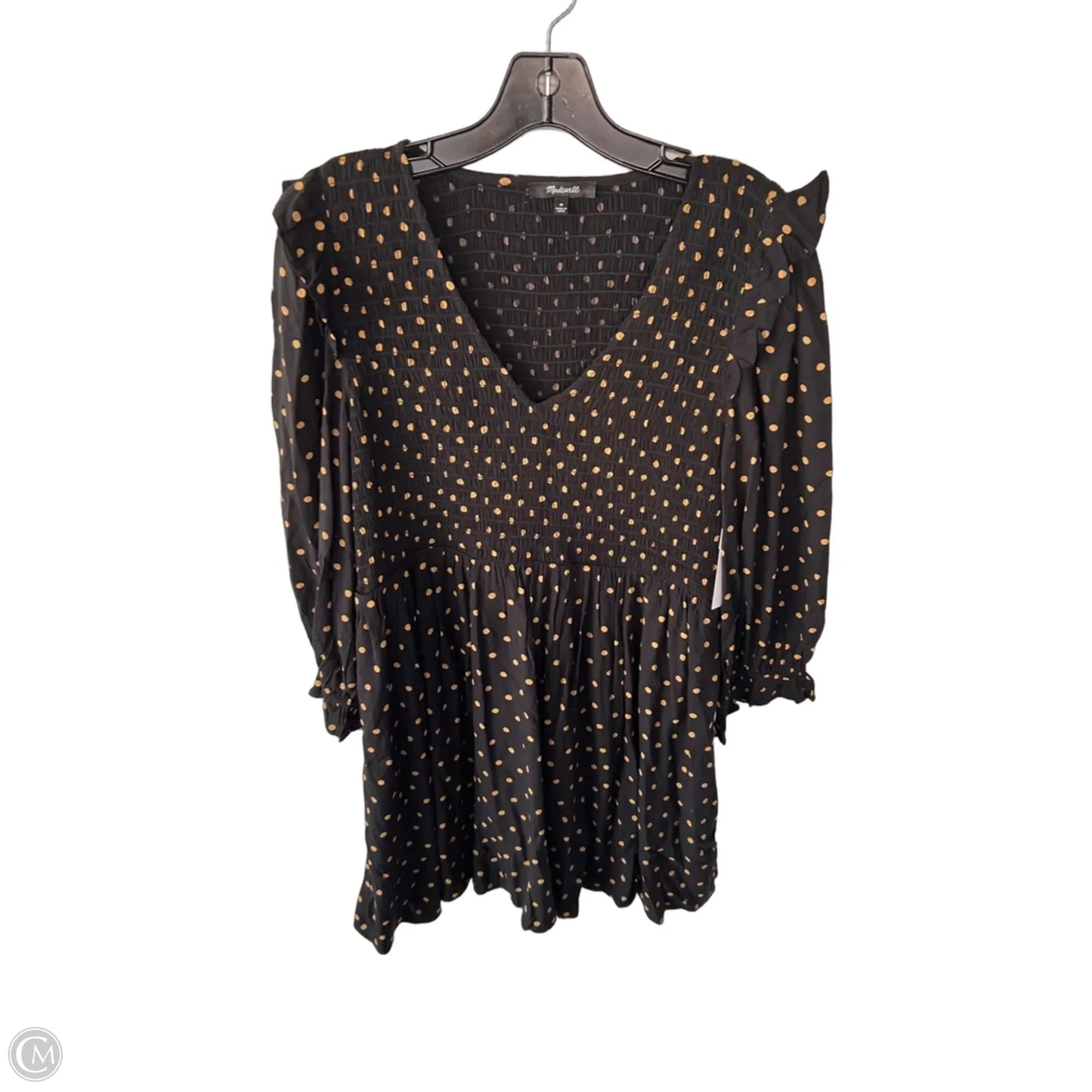 Dress Casual Short By Madewell In Black & Tan, Size: M
