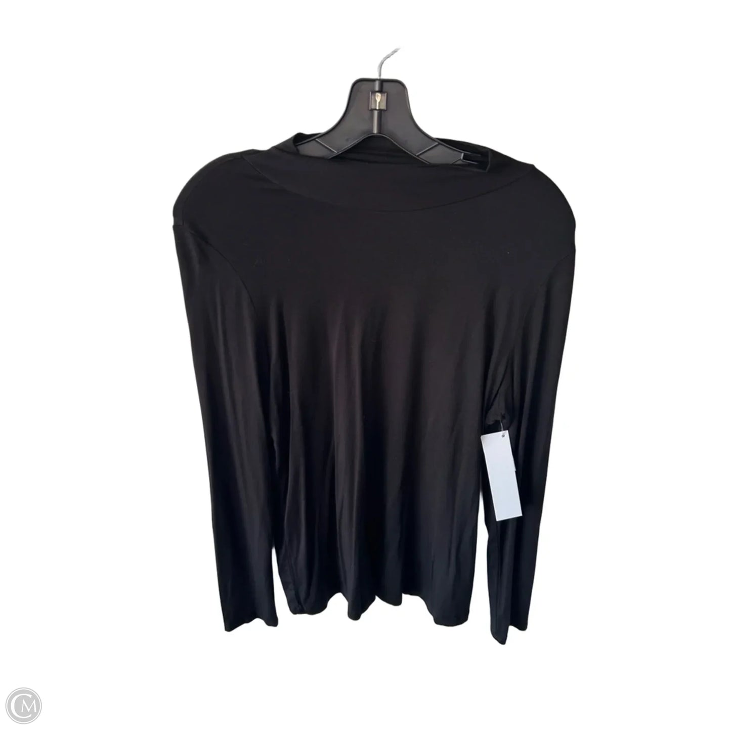 Top Long Sleeve Basic By Tahari In Black, Size: Xl