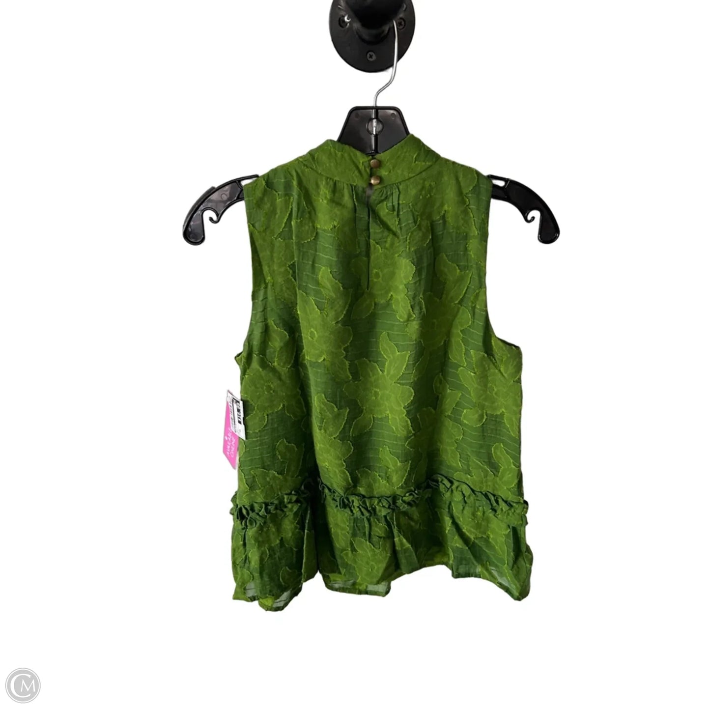 Top Sleeveless By Maeve In Green, Size: Xs