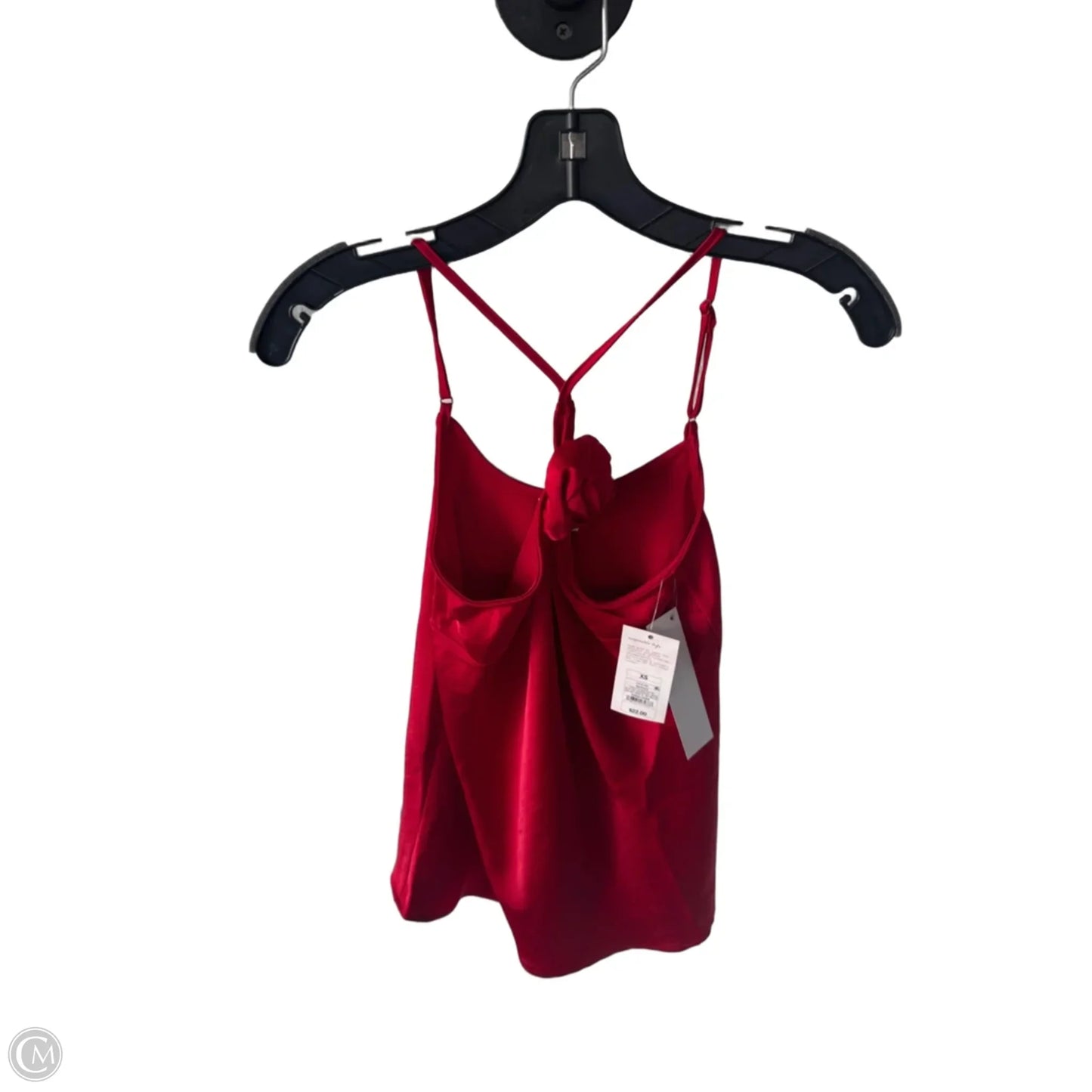 Top Sleeveless By A New Day In Red, Size: Xs