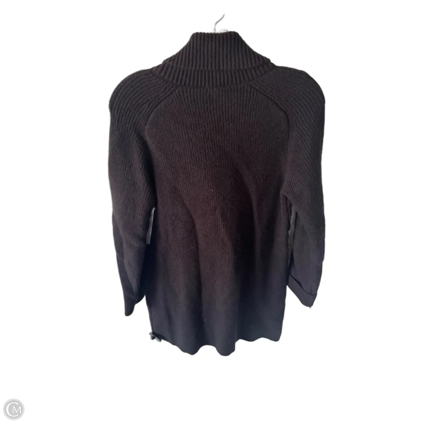 Sweater Cardigan By Ann Taylor In Black, Size: Sp