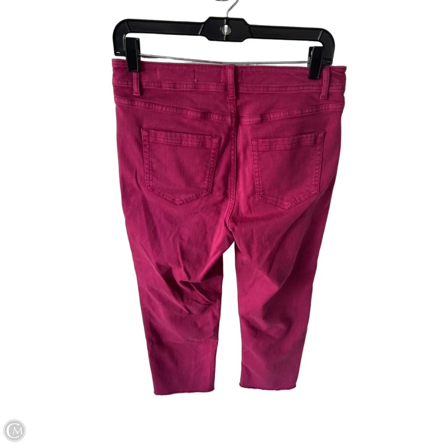 Jeans Cropped By J. Jill In Pink Denim, Size: 4