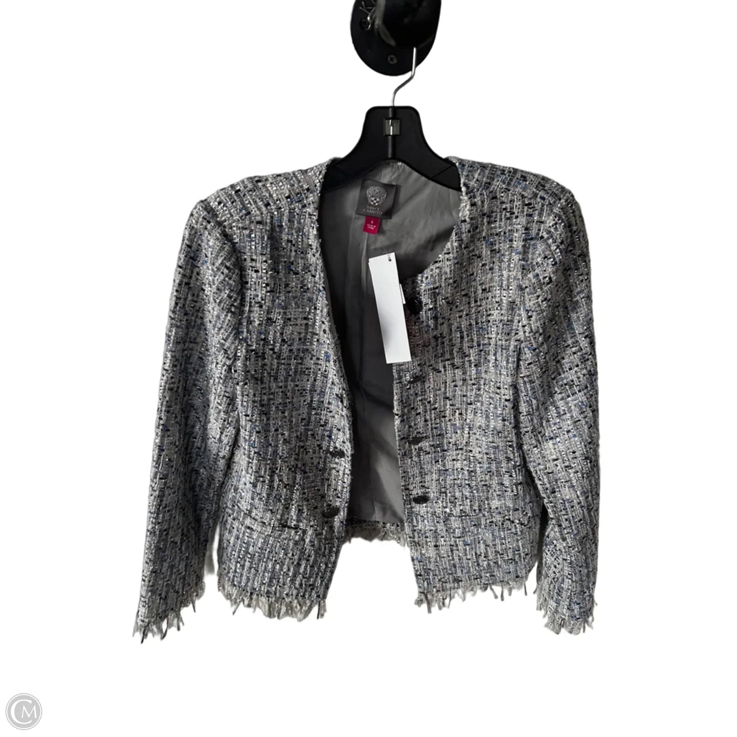 Blazer By Vince Camuto In Blue & Grey, Size: S
