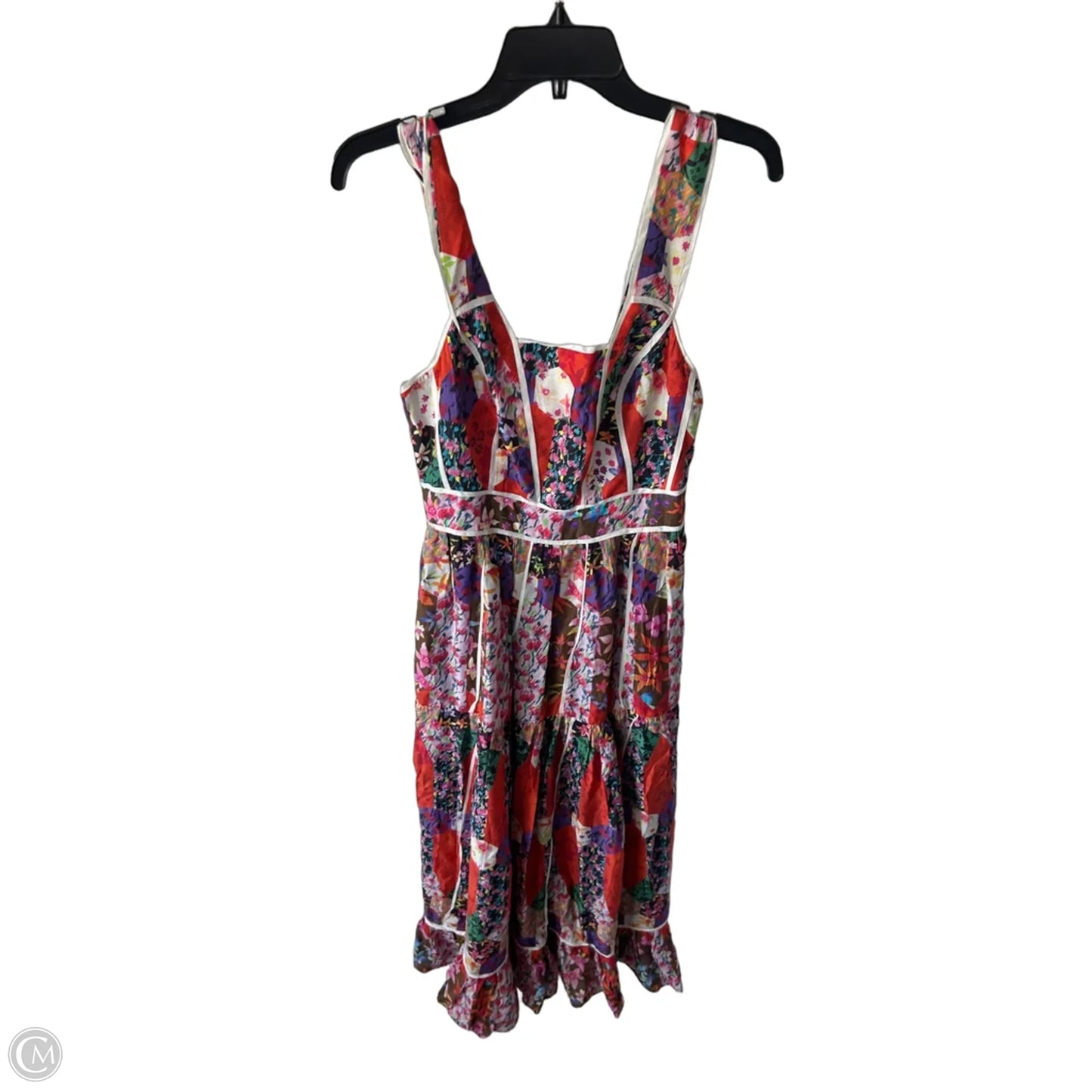 Dress Casual Maxi By Anthropologie In Orange & Purple, Size: S