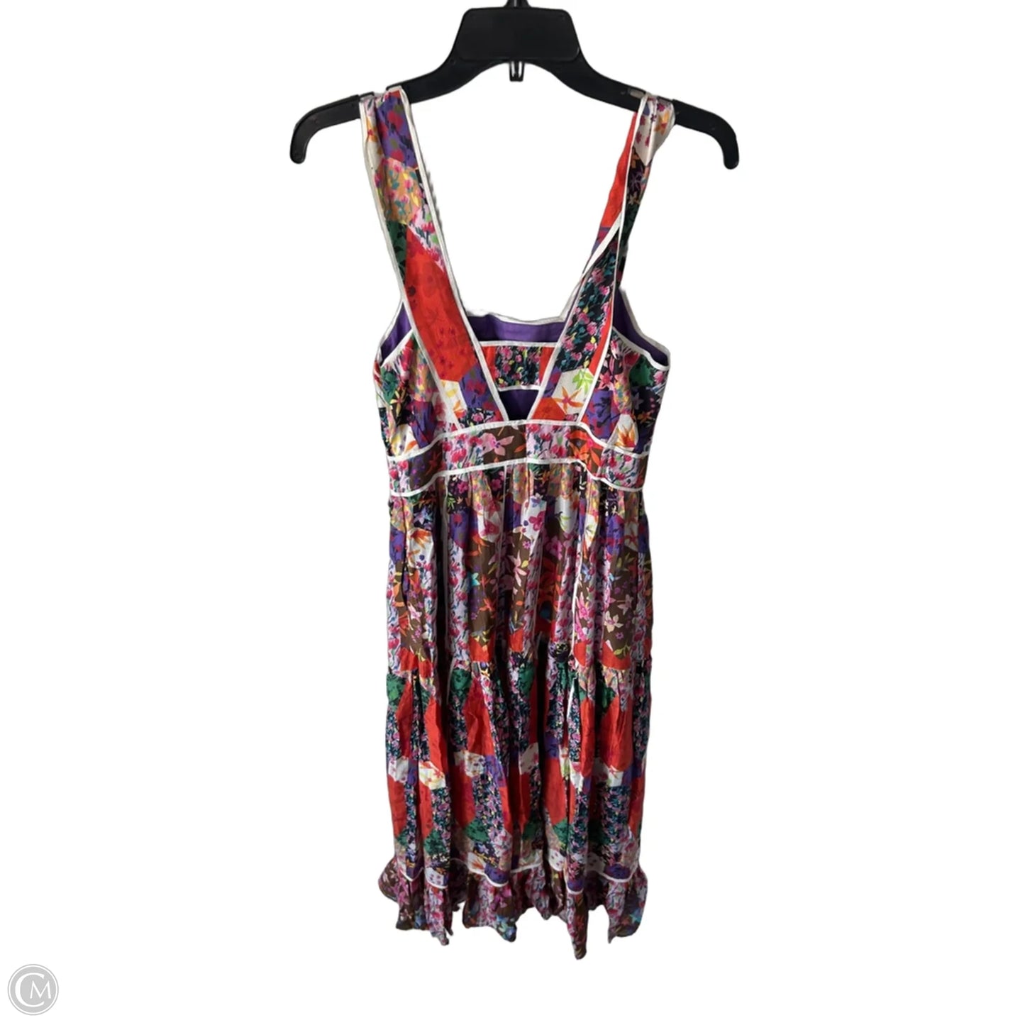 Dress Casual Maxi By Anthropologie In Orange & Purple, Size: S