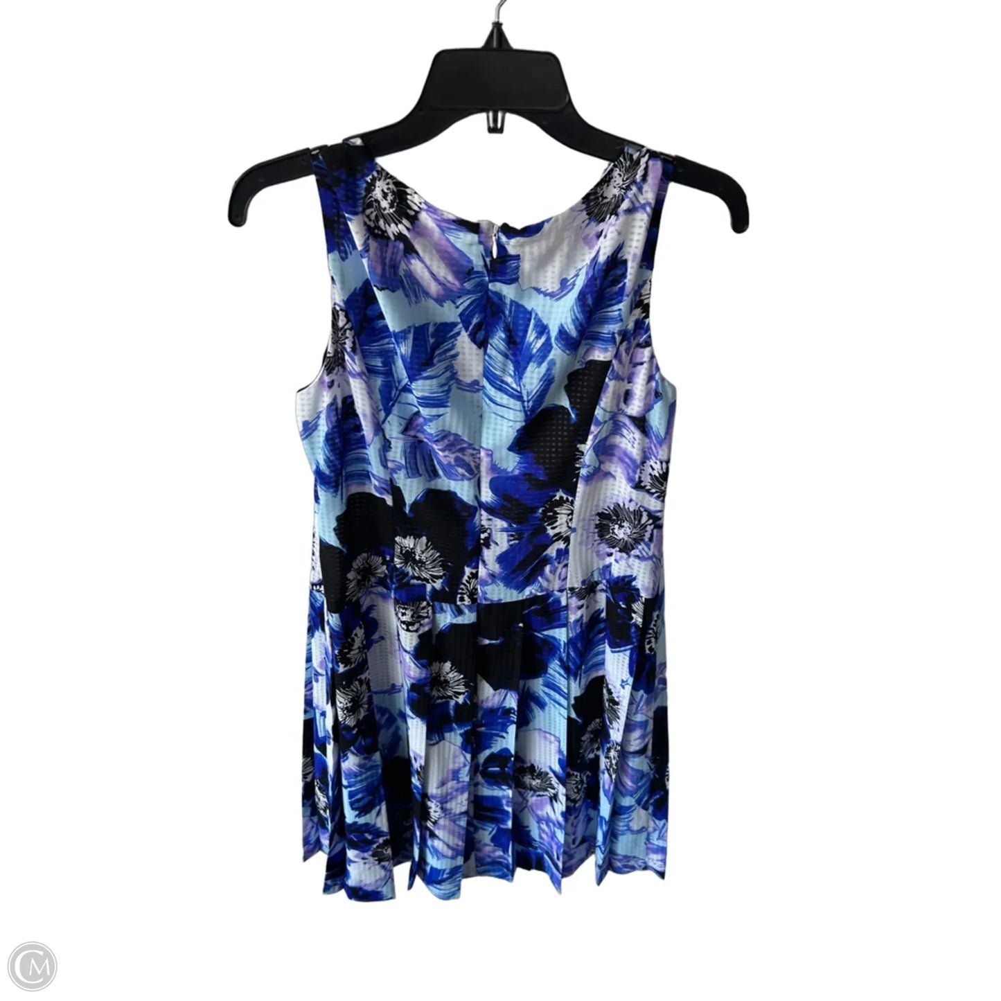 Dress Casual Short By Nine West In Black & Blue, Size: S