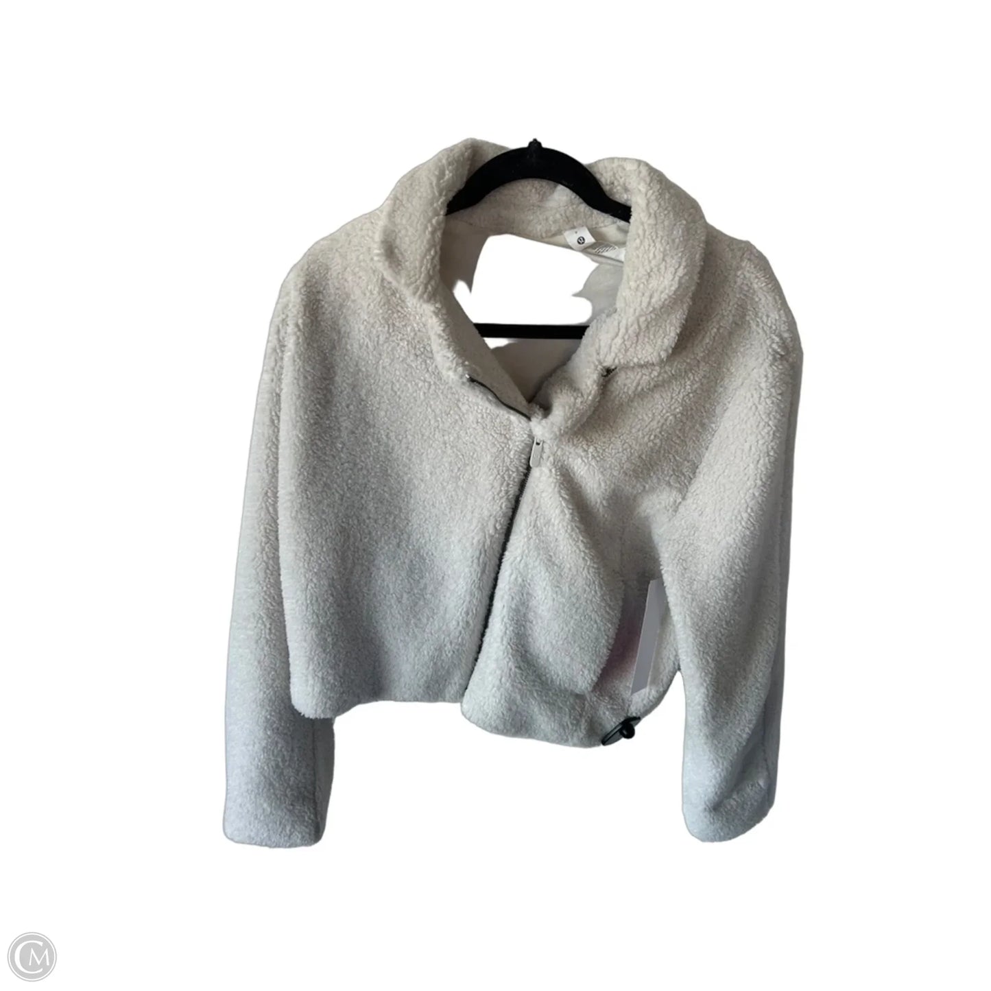 Jacket Fleece By Lululemon In Cream, Size: S