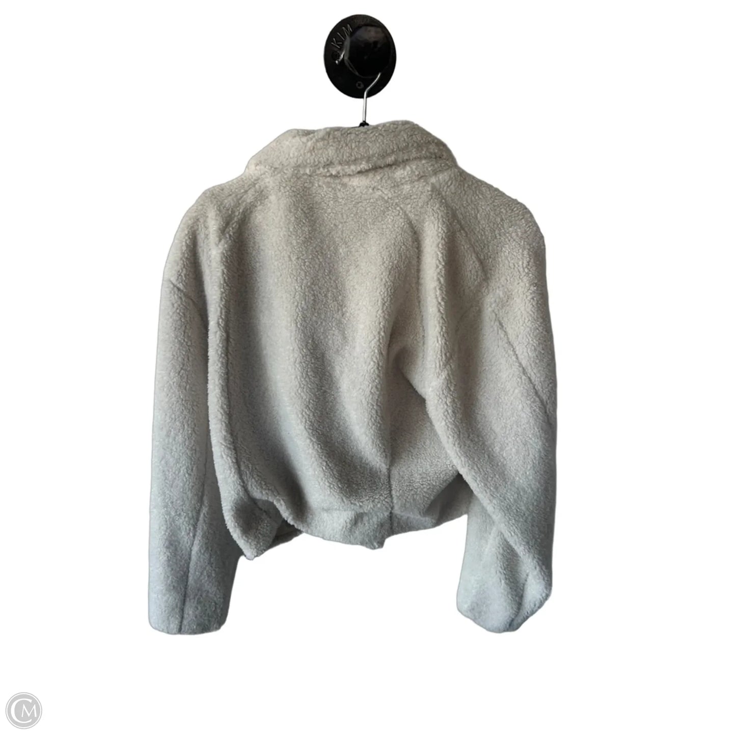 Jacket Fleece By Lululemon In Cream, Size: S
