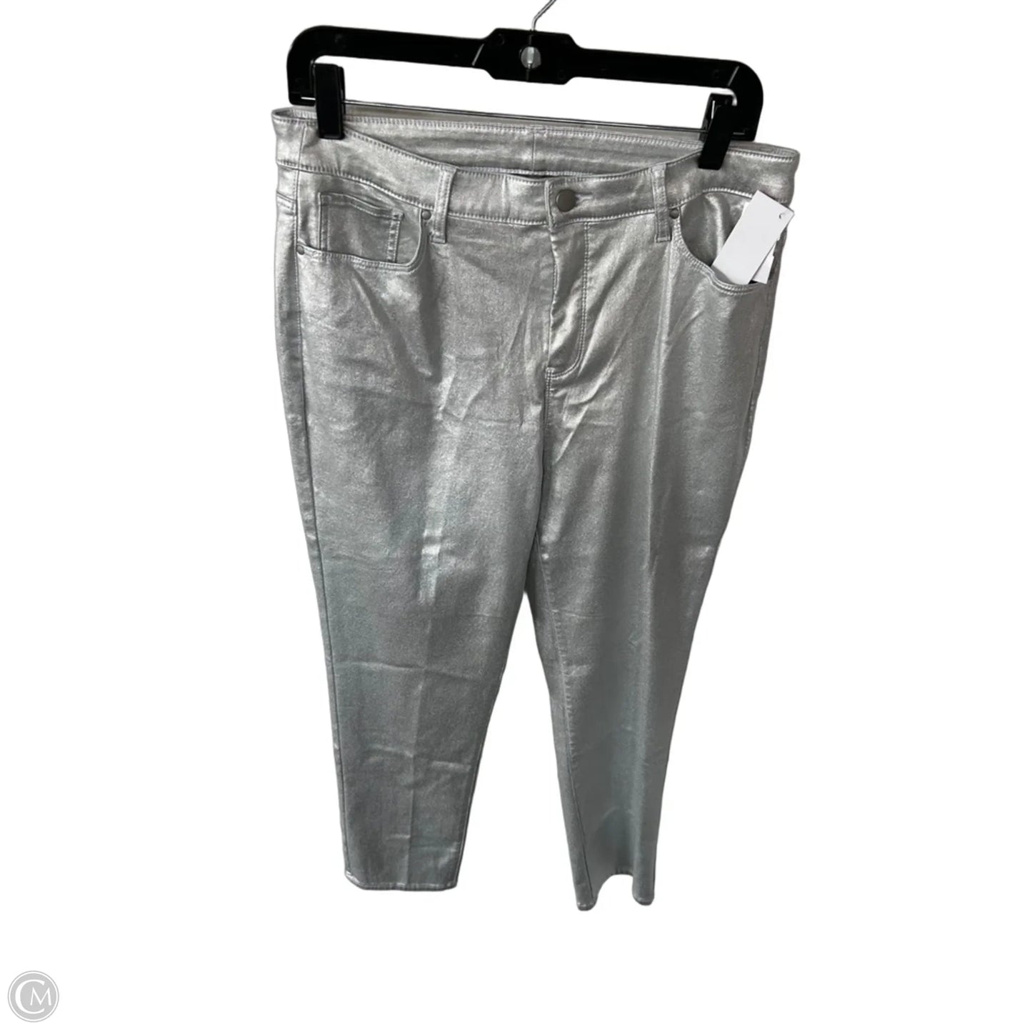 Pants Other By Chicos In Silver, Size: 8