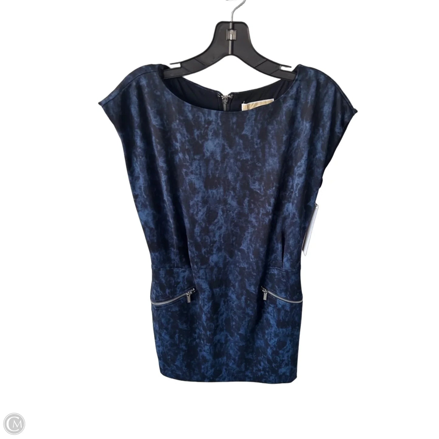 Dress Work By Michael By Michael Kors In Blue, Size: M