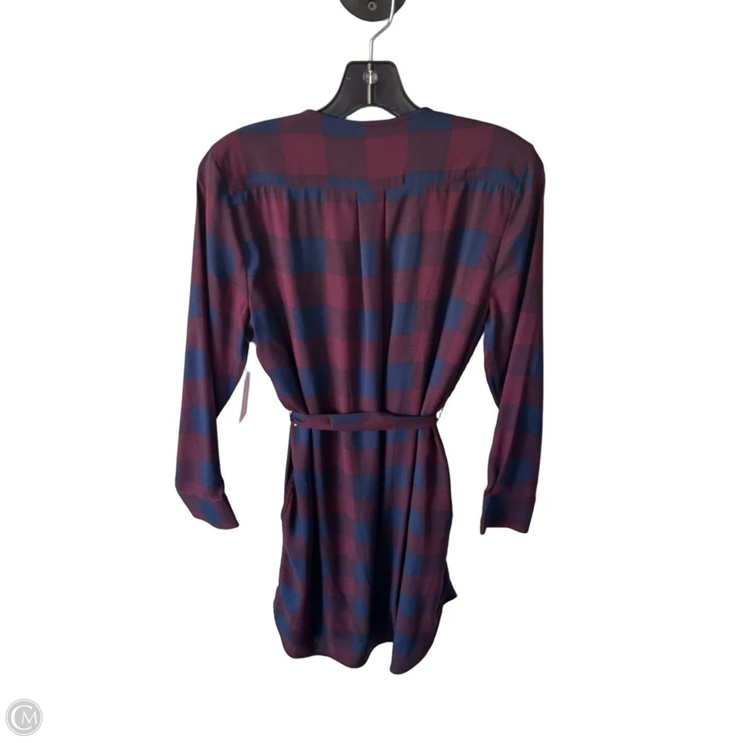 Dress Work By Ann Taylor In Blue & Red, Size: Mp
