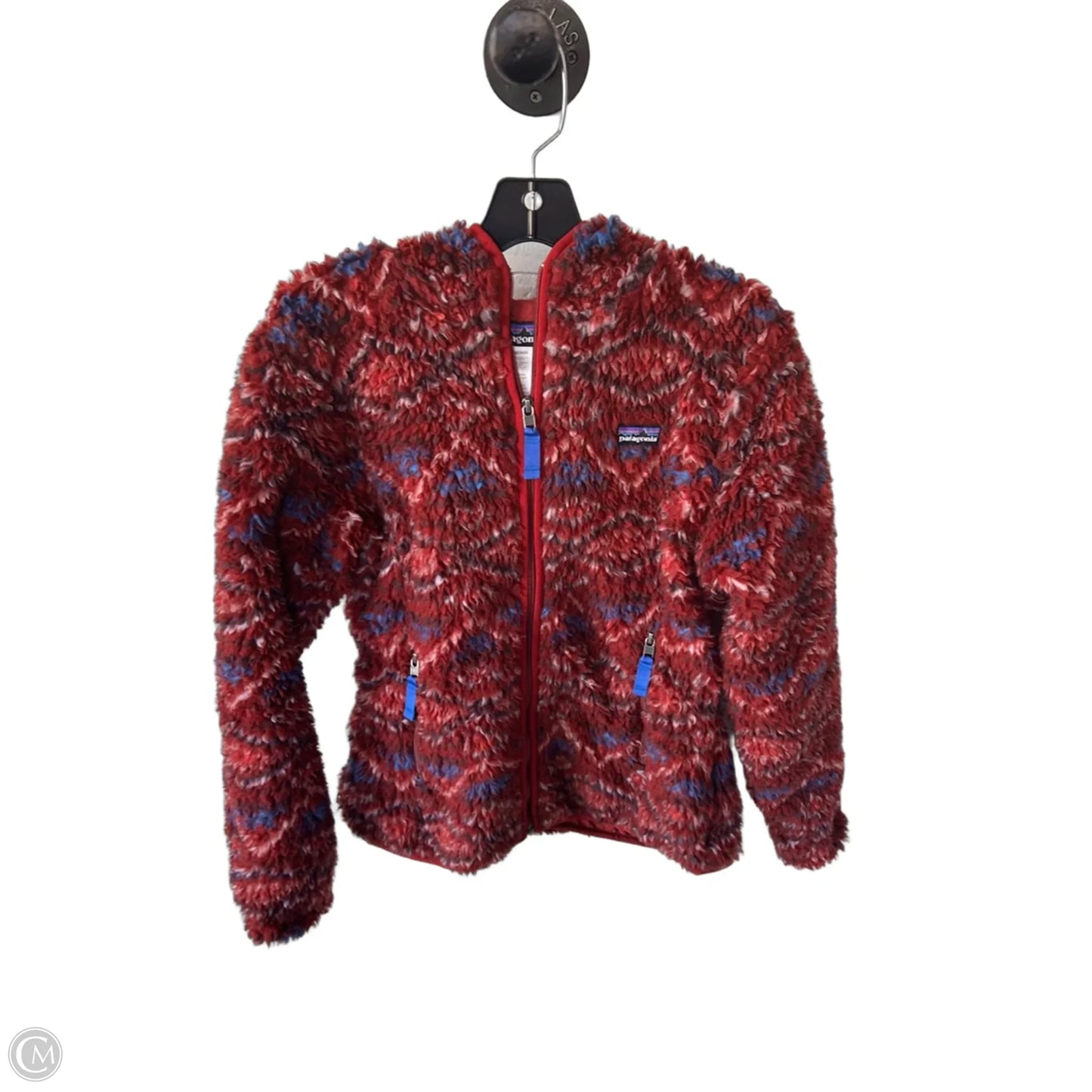 Jacket Fleece By Patagonia In Red, Size: M