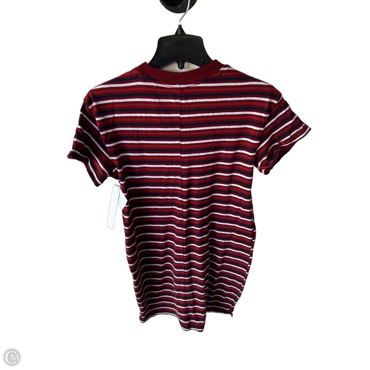 Dress Casual Short By Time And Tru In Blue & Red & White, Size: S
