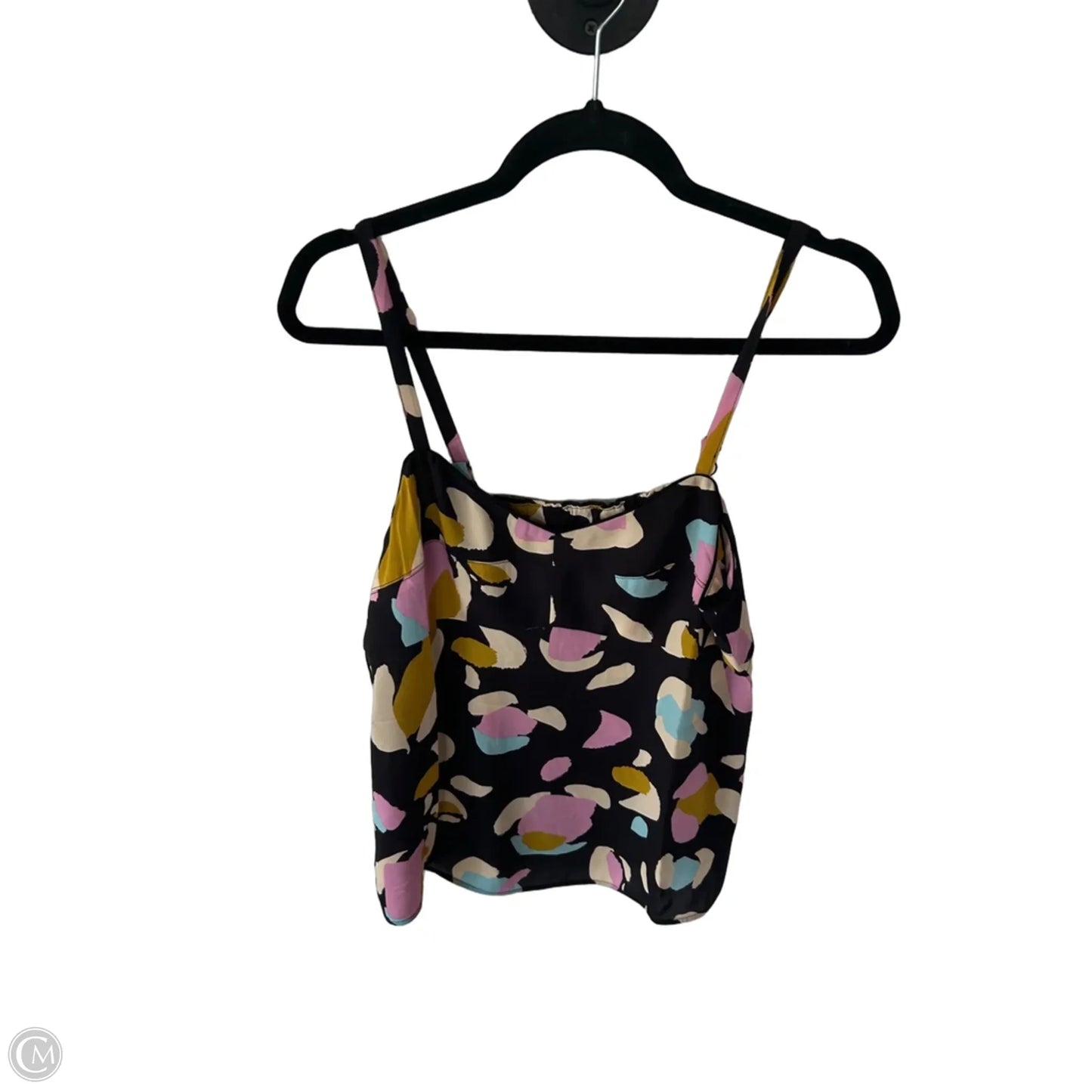 Top Sleeveless By Cabi In Black & Pink, Size: S