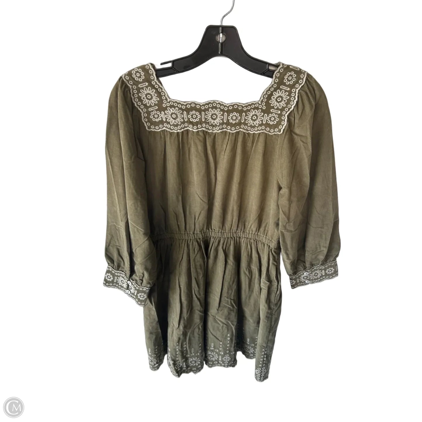 Dress Casual Short By Madewell In Green, Size: S
