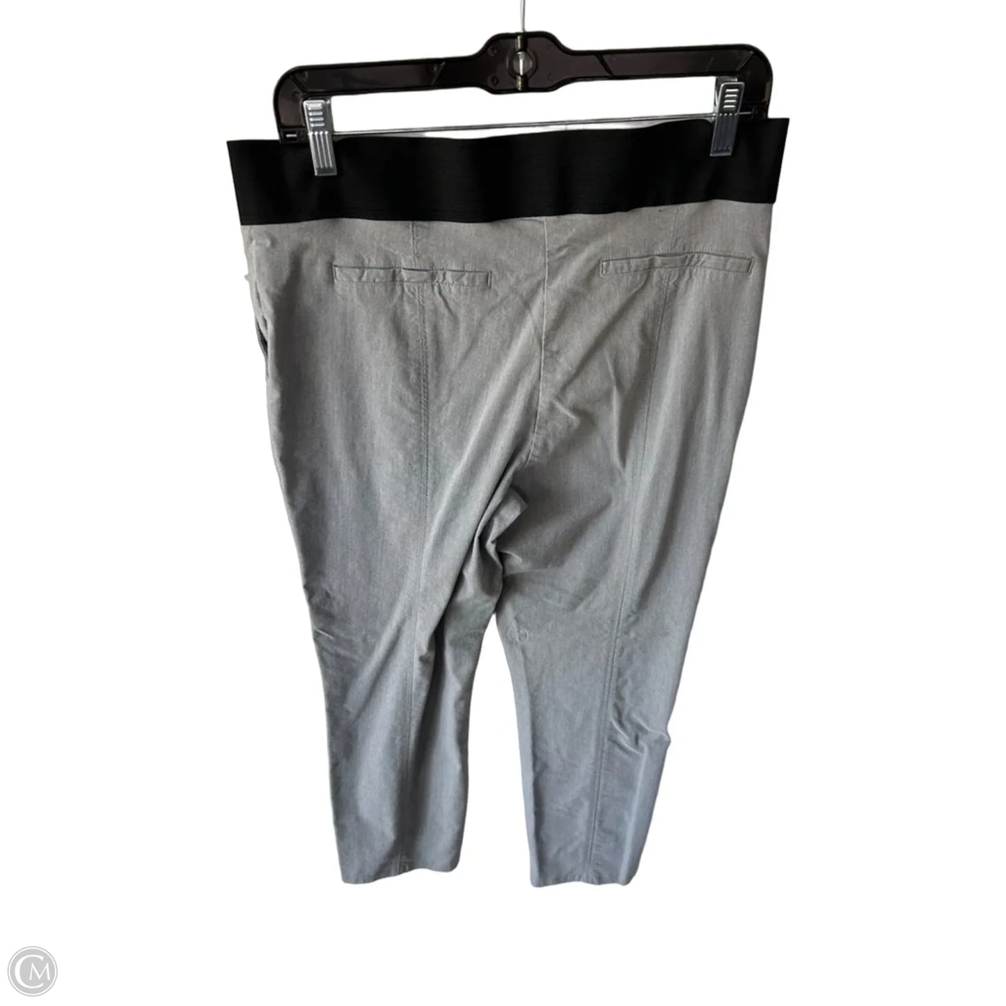 Pants Dress By Simply Vera In Grey, Size: L