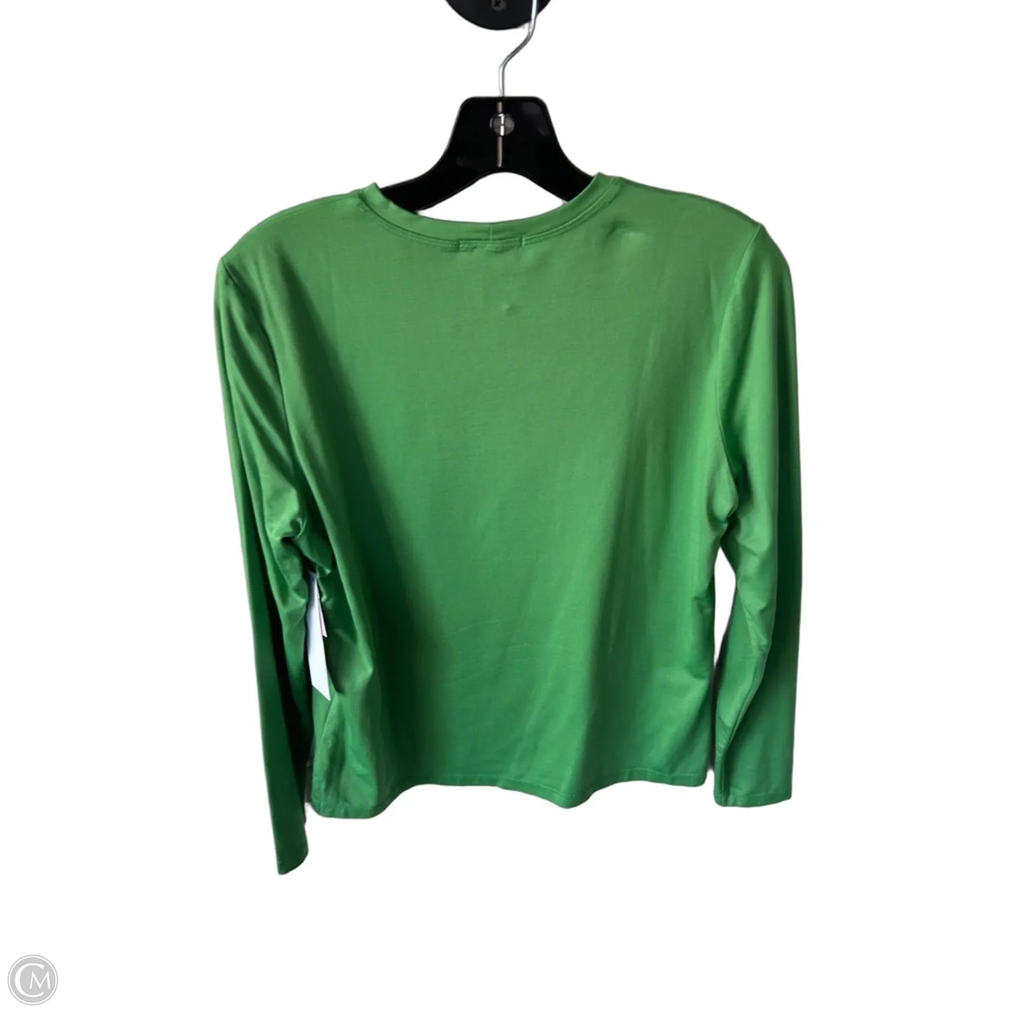 Top Long Sleeve Basic By Clothes Mentor In Green, Size: M