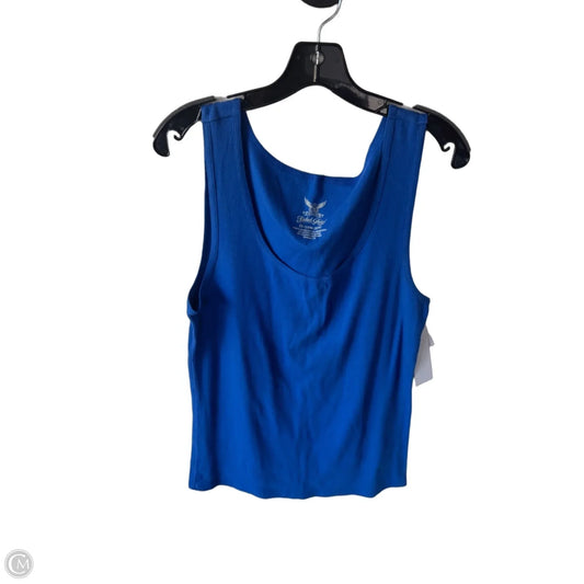 Top Sleeveless Basic By Faded Glory In Blue, Size: 2x