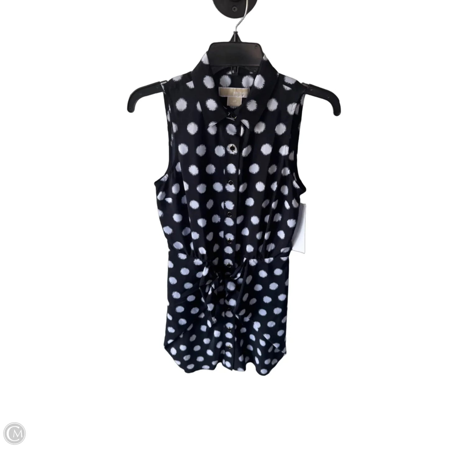 Dress Casual Short By Michael By Michael Kors In Blue & White, Size: Xsp