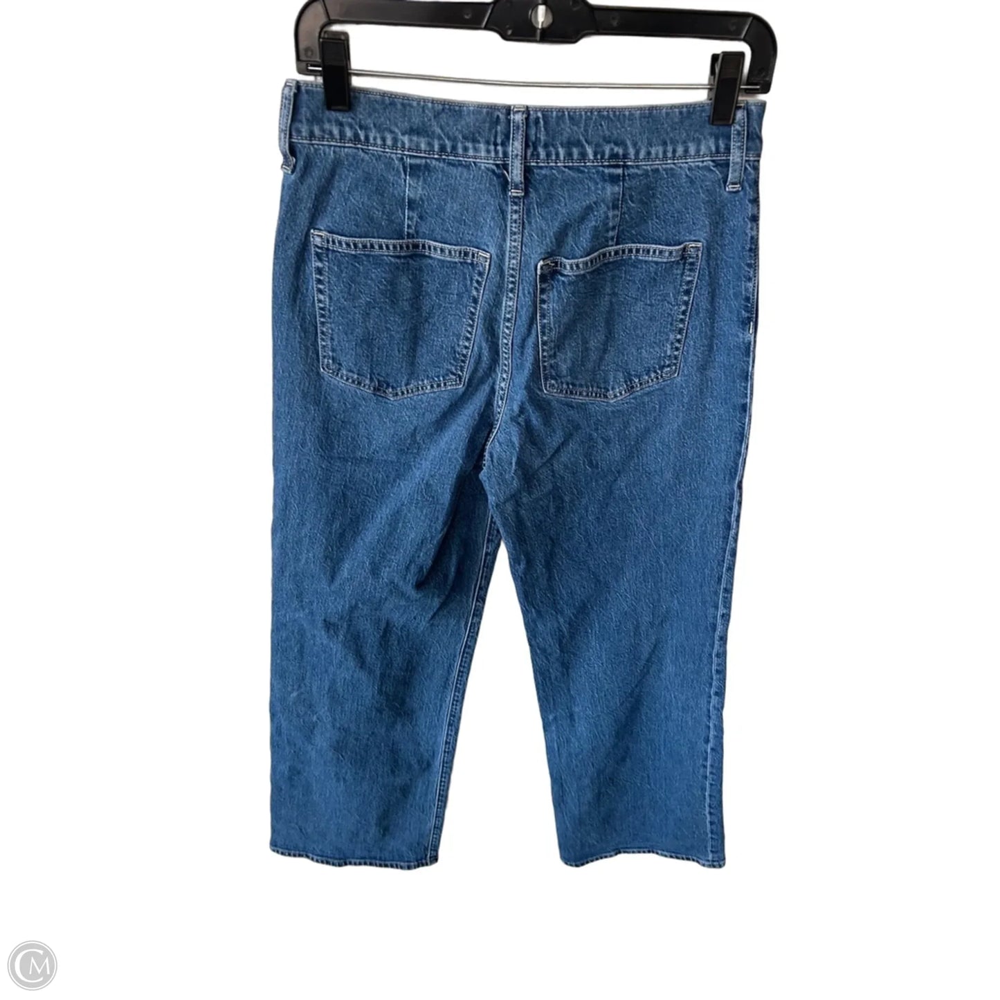 Jeans Wide Leg By J. Crew In Blue Denim, Size: 2