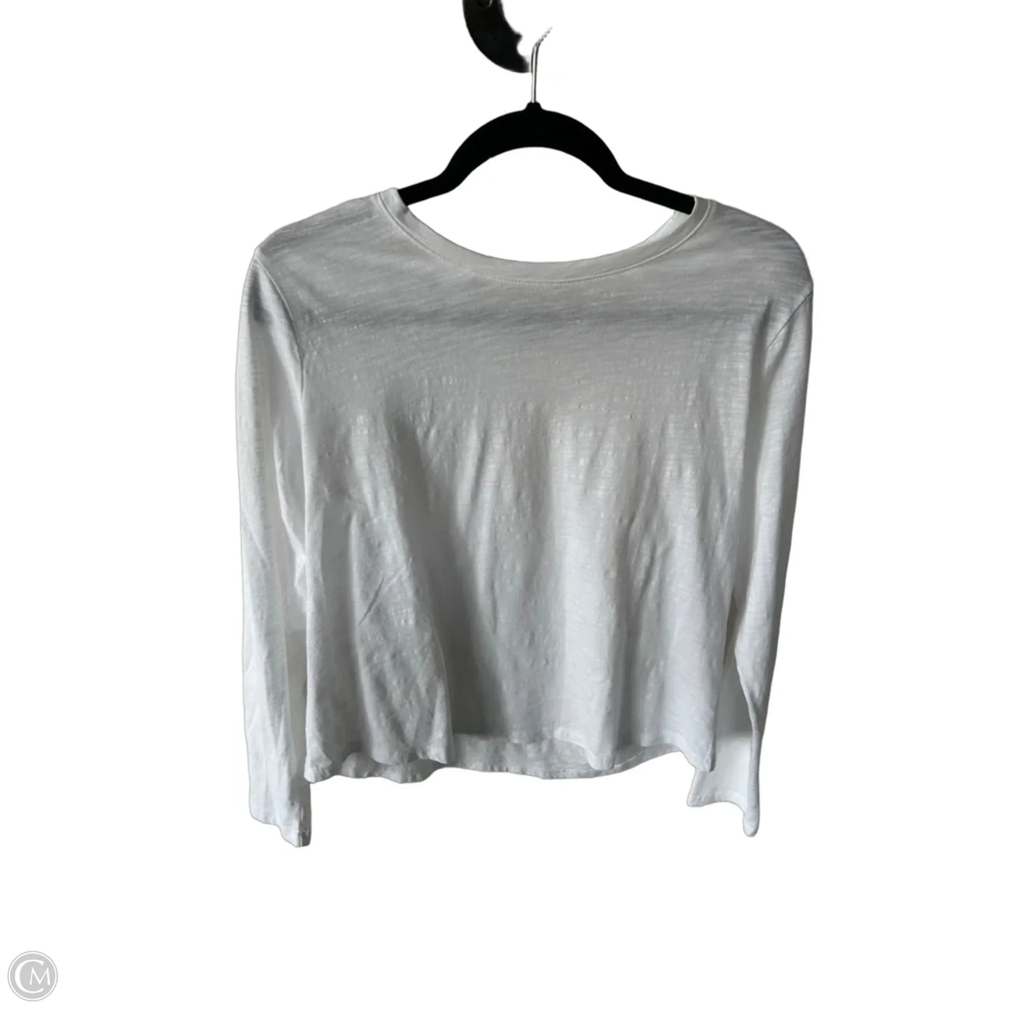 Top Long Sleeve Basic By Sonoma In White, Size: Lp