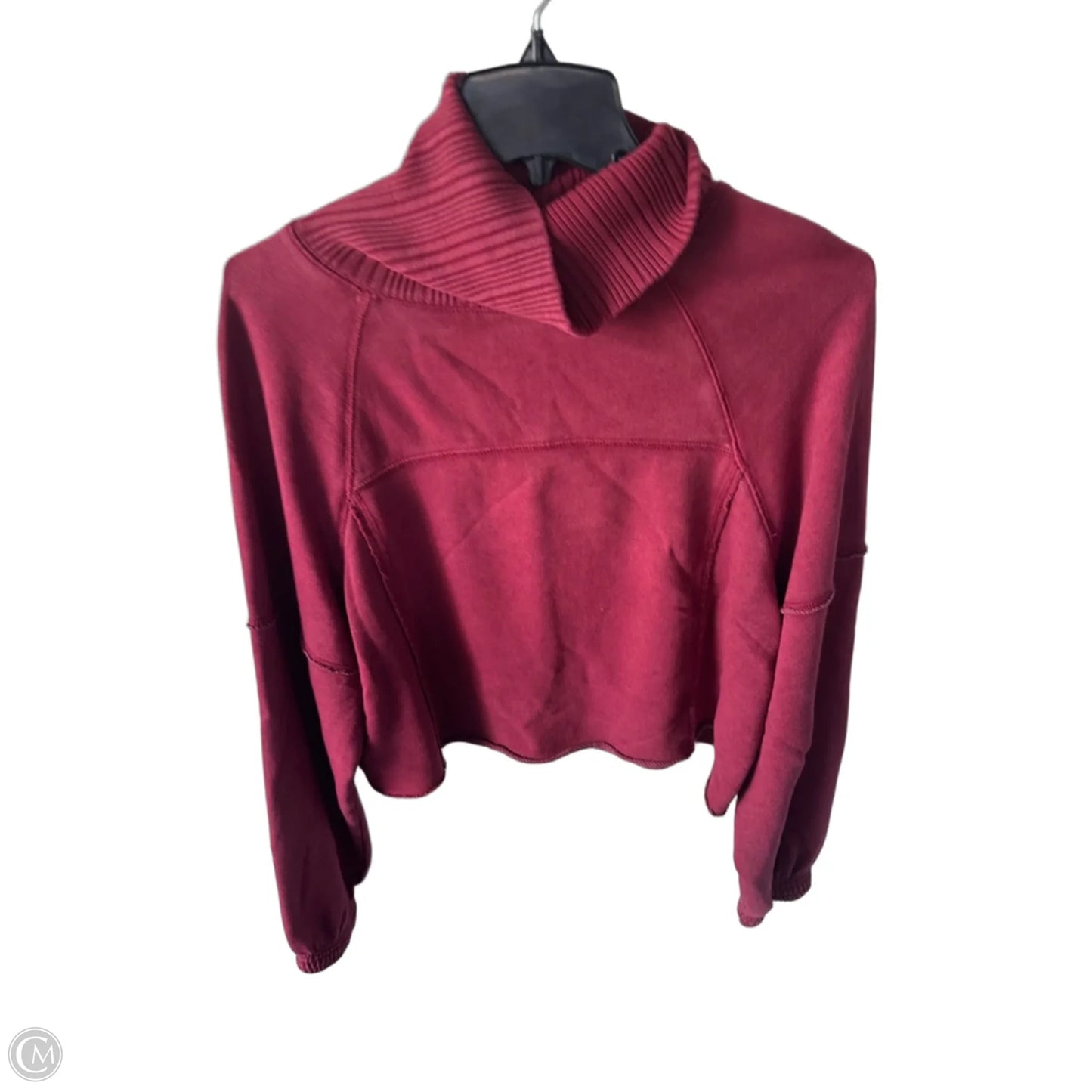 Sweatshirt Collar By Aerie In Red, Size: Xs