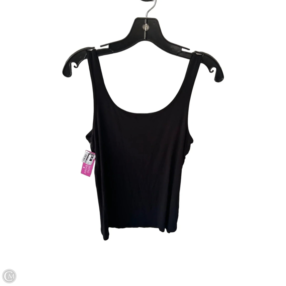 Top Sleeveless Basic By Halogen In Black, Size: Xl