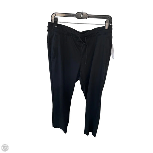 Athletic Pants By Yogalicious In Black, Size: Xl