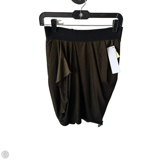 Skirt Designer By Marc By Marc Jacobs In Black & Gold, Size: S