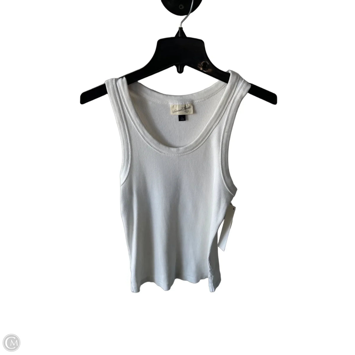 Top Sleeveless Basic By Universal Thread In White, Size: L