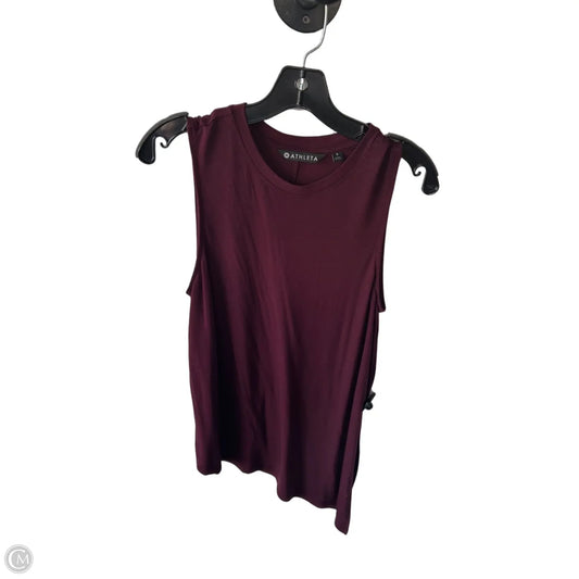 Athletic Tank Top By Athleta In Maroon, Size: S