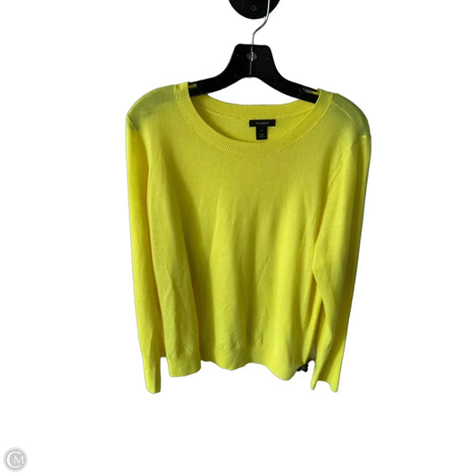 Sweater By Halogen In Yellow, Size: Xl