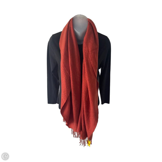 Scarf Winter By Clothes Mentor In Orange