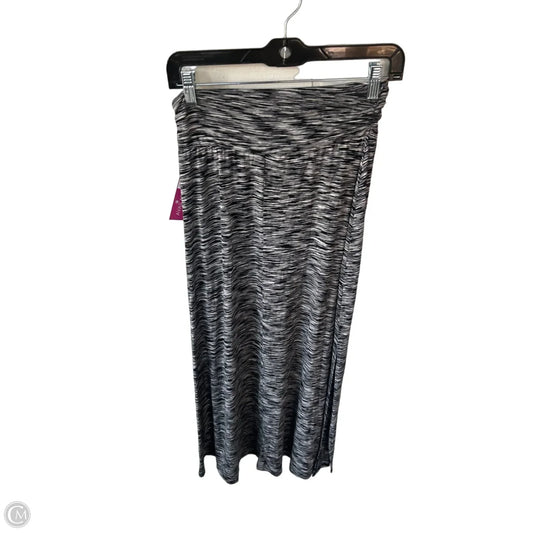Skirt Maxi By Merona In Black & White, Size: Xs