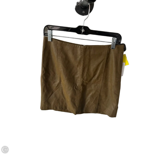 Skirt Mini & Short By Free People In Green, Size: 6